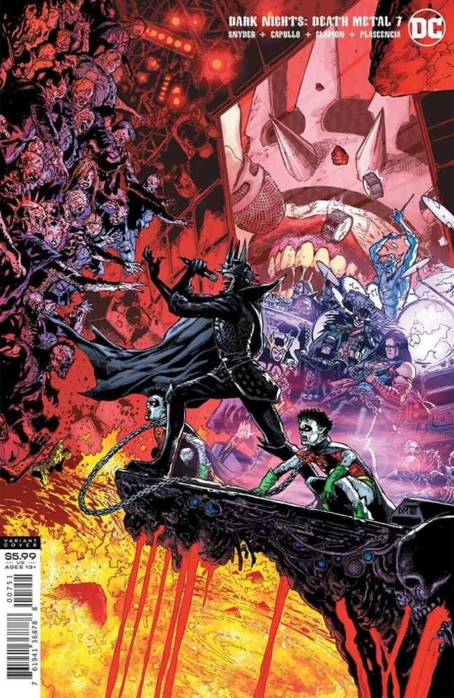 Dark Nights Death Metal #7 (Of 7) 1 in 25 Doug Mahnke Variant
