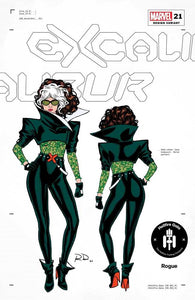 Excalibur #21 Dauterman Rogue Design Variant Gala