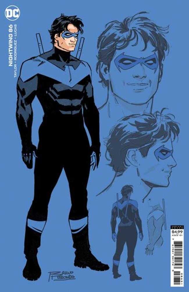 Nightwing #86 Cover C 1 in 25 Bruno Redondo Card Stock Variant (Fear State)