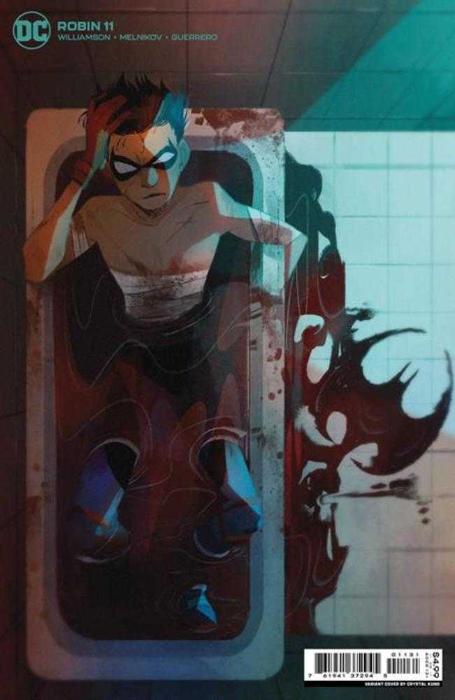 Robin #11 Cover C 1 in 25 Crystal Kung Card Stock Variant