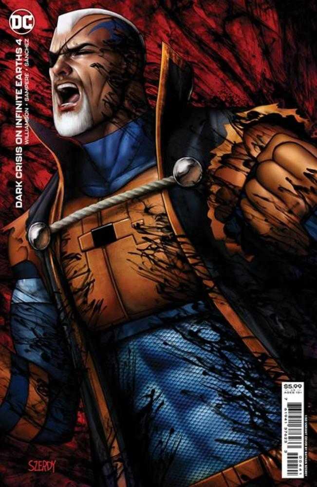 Dark Crisis On Infinite Earths #4 (Of 7) Cover E 1 in 50 Nathan Szerdy Card Stock Variant