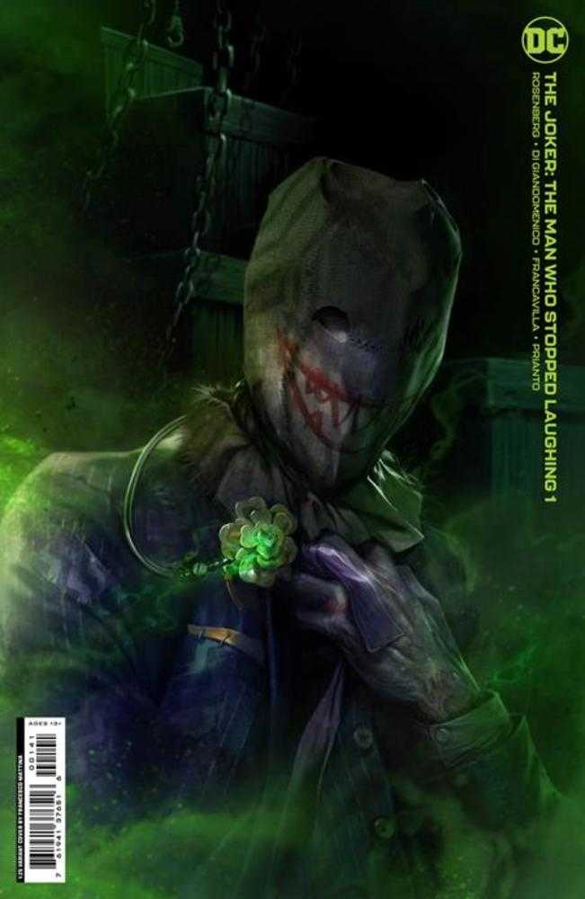 Joker The Man Who Stopped Laughing #1 Cover F 1 in 25 Francesco Mattina Variant