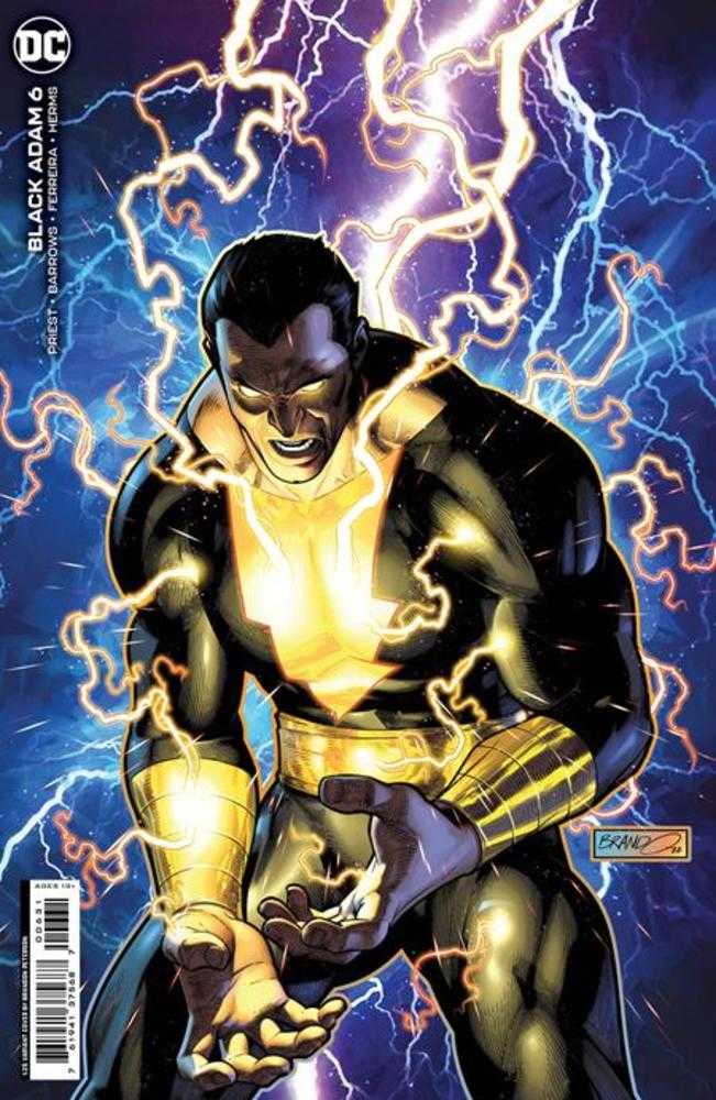 Black Adam #6 Cover E 1 in 25 Brandon Peterson Card Stock Variant