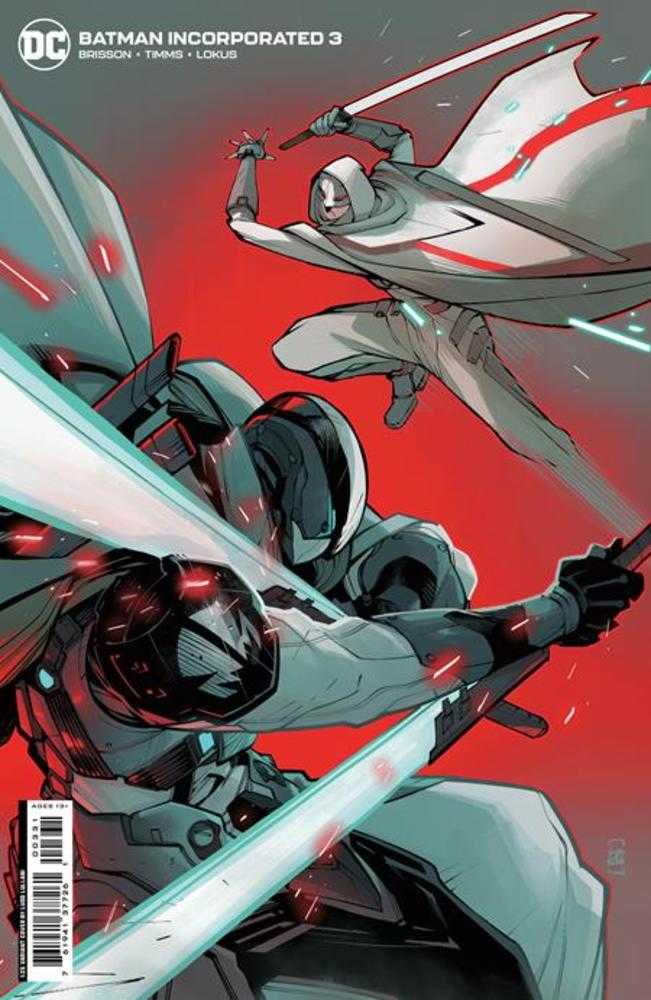 Batman Incorporated  #3 Cover C 1 in 25 Ludo Lullabi Card Stock Variant