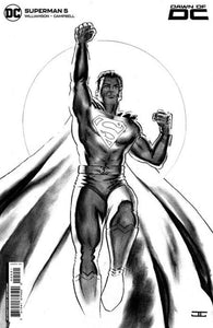 Superman #5 Cover F 1 in 50 John Cassaday Card Stock Variant