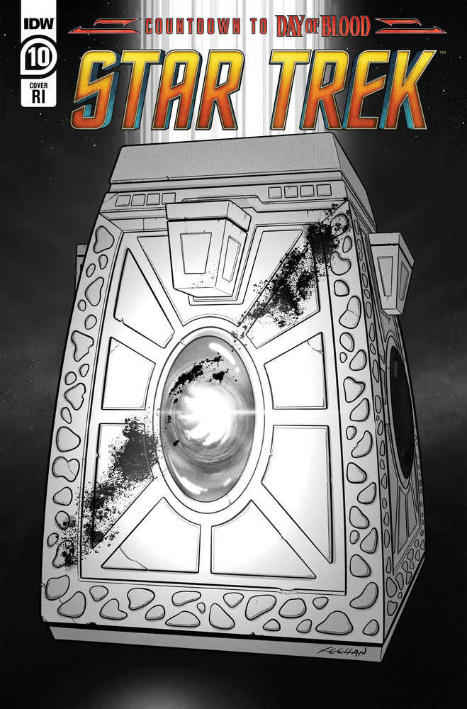Star Trek #10 Variant Ri (10) (Feehan Black & White)
