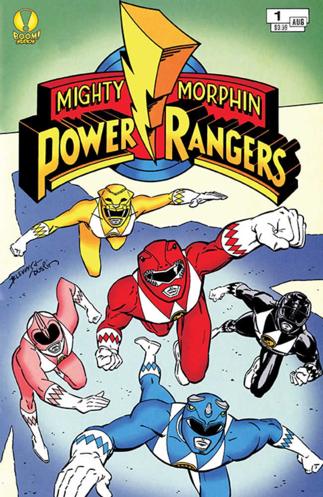 MMPR 30th Anniversary Special #1 Cover C Facsimile Variant