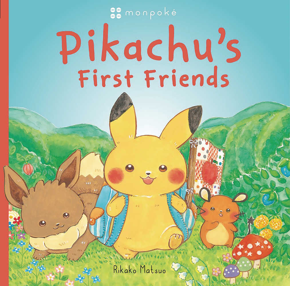 Pikachus First Friends Pokemon Monpoke Picture Book