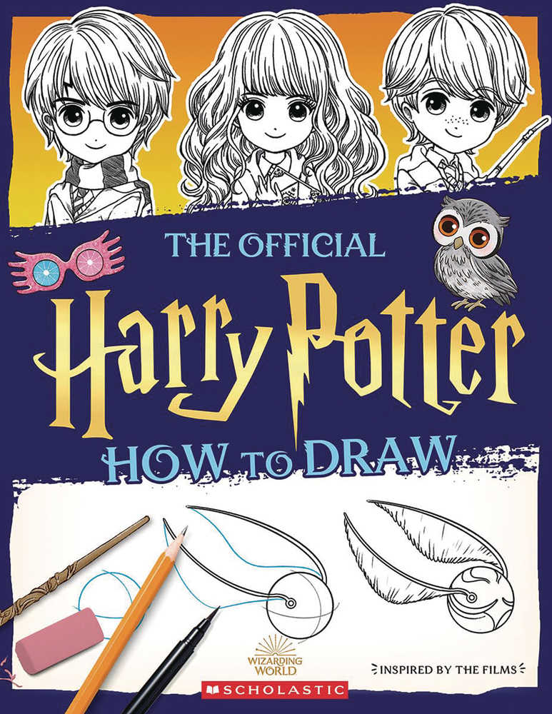 Harry Potter Off How To Draw Softcover