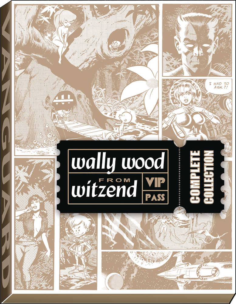 Comp Wally Wood From Witzend Previews Exclusive Deluxe Slipcase Edition