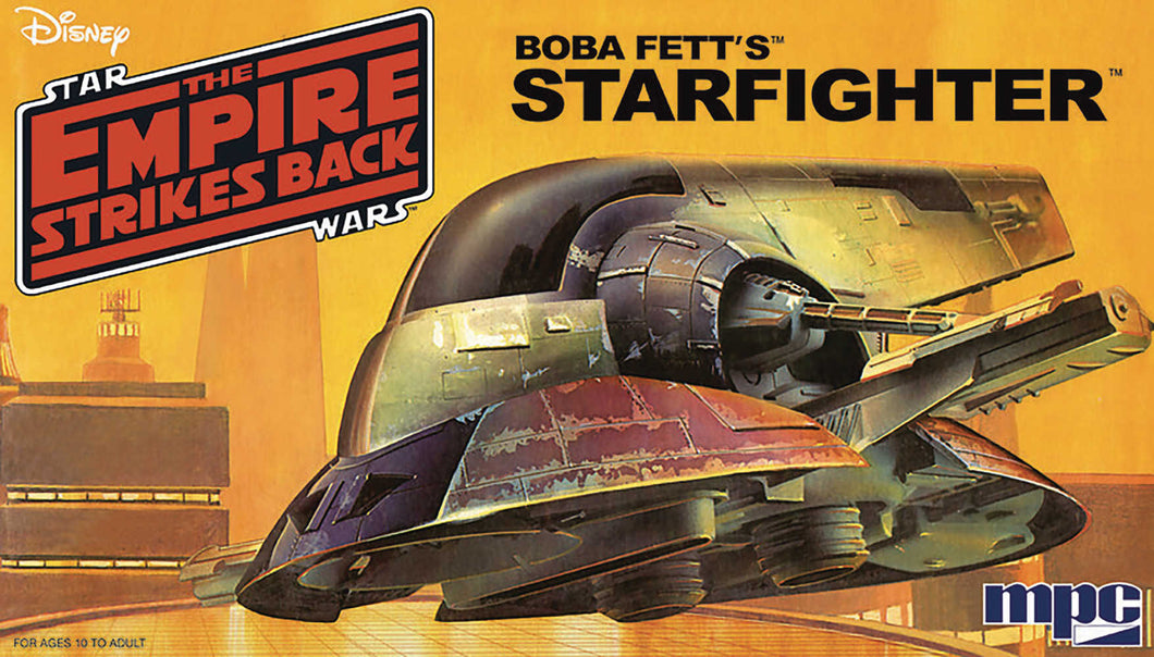 Mpc Star Wars Esb Boba Fett Starfighter 1/85 Model Kit