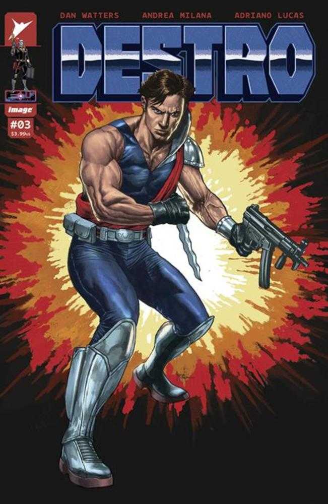 Destro #3 (Of 5) Cover D 1 in 25 Mico Suayan & Rex Lokus Variant