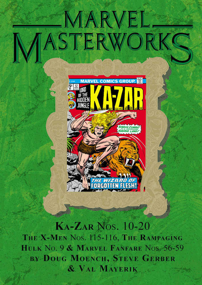 Marvel Masterworks Ka-Zar Hardcover Volume 04 Edition Volume 372 Direct Market Variant