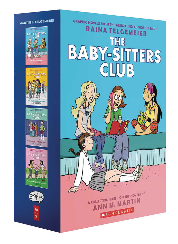 Baby Sitters Club Fc Graphic Novel Box Set 1-4