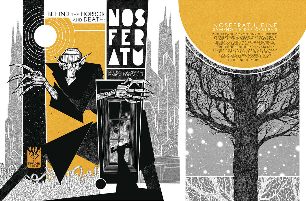 Behind The Horror And Death Nosferatu TPB Main Cover