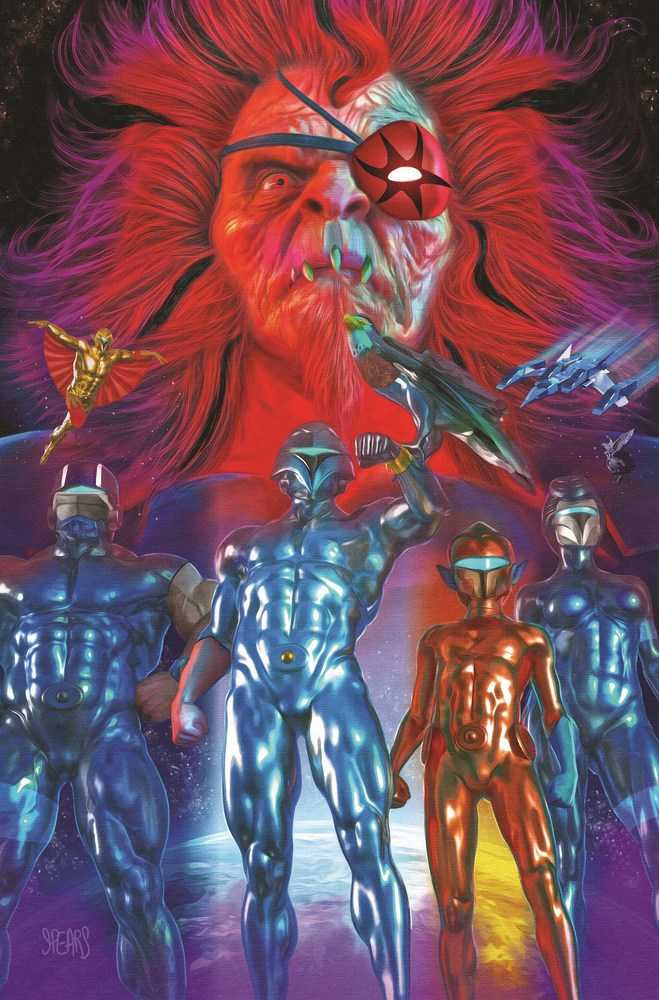 Silverhawks #3 Cover I Spears Foil Virgin