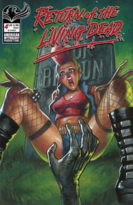 Return Of The Living Dead #4 Cover B Maitland Painted