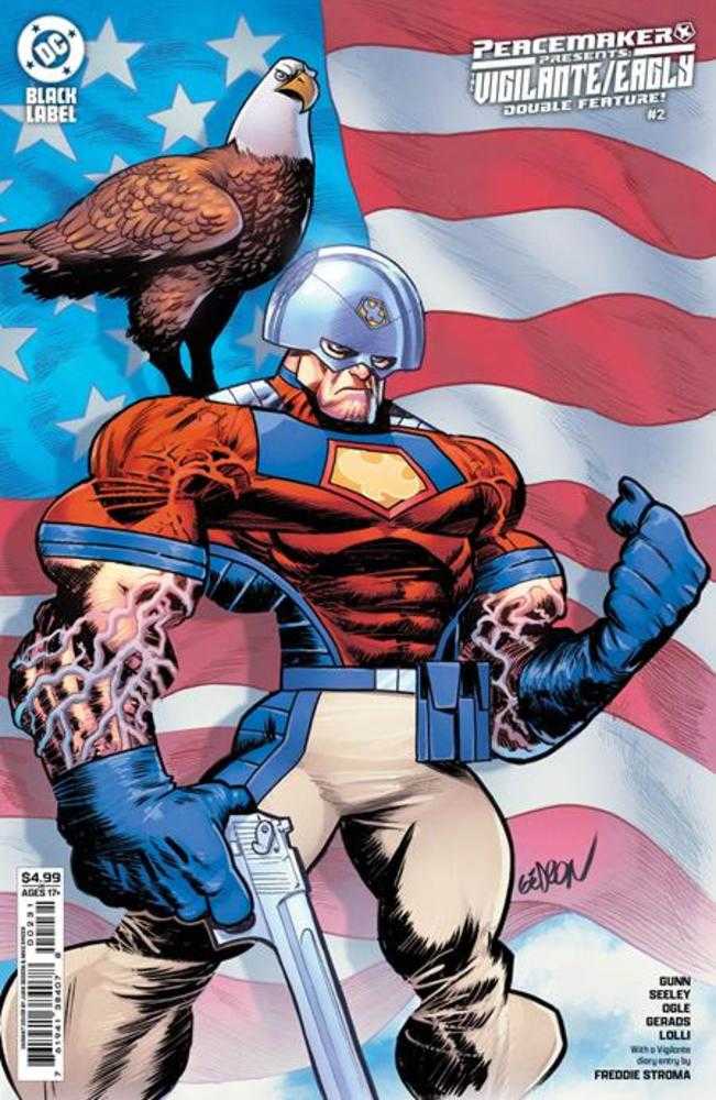 Peacemaker Presents The Vigilante Eagly Double Feature #2 (Of 5) Cover C Juan Gedeon Card Stock Variant (Mature)