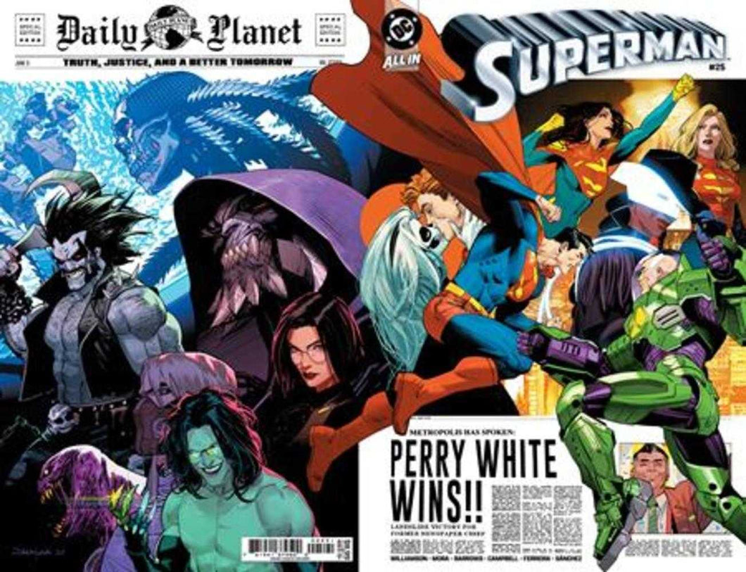 Superman #25 Cover H Dan Mora Foil Variant