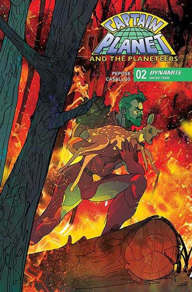 Captain Planet #2 Cover C Christian Ward Variant