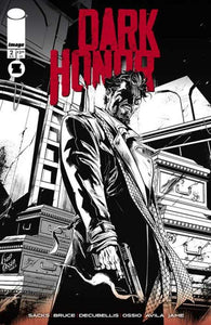 Dark Honor #2 (Of 5) Cover B 1 in 10 Fico Ossio Black & White Variant