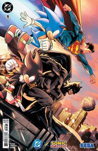 DC X Sonic The Hedgehog #5 (Of 5) Cover B Lucas Meyer Card Stock Variant