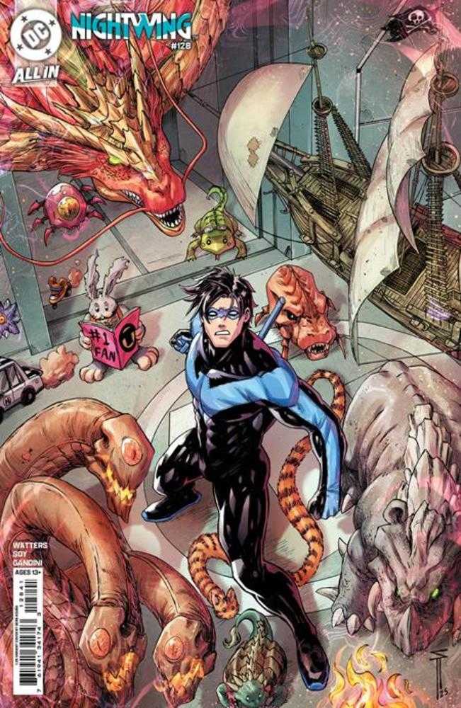 Nightwing #128 Cover E 1 in 25 Serg Acuna Card Stock Variant