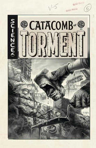 EC Catacomb Of Torment #2 Cover D Inc 1:20 Lukas Ketner Black & White Artist Edition Variant