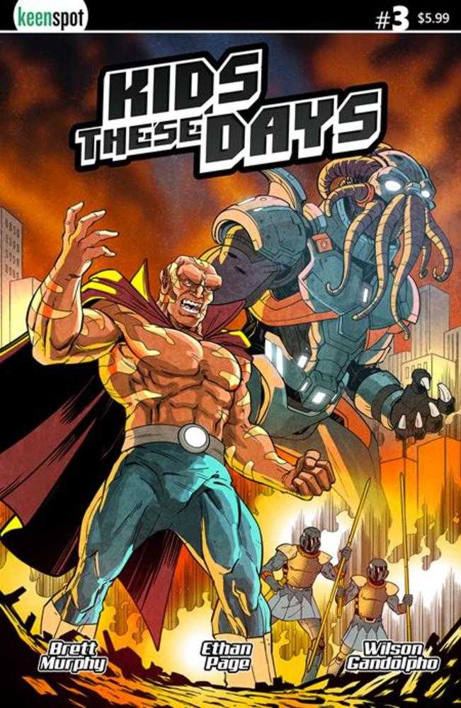 Kids These Days #3 Cover A Wilson Gandolpho When Aliens Attack (Mature)
