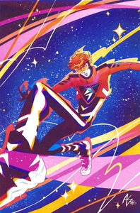 Absolute Flash #8 Cover D Al Kaplan Card Stock Variant