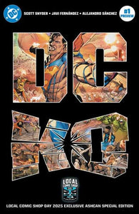 DC K.O. Ashcan #1 2025 Local Comic Shop Day Exclusive Cover B Javi Fernandez Foil Variant