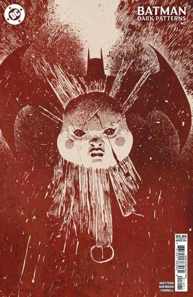 Batman Dark Patterns #12 (Of 12) Cover B Ashley Wood Card Stock Variant