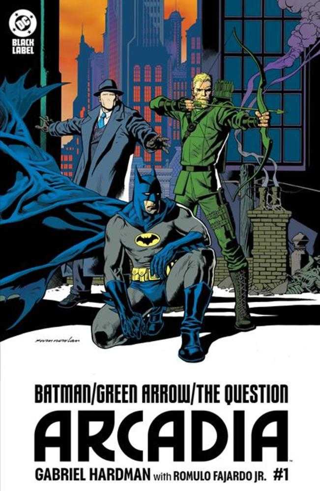 Batman Green Arrow The Question Arcadia #1 (Of 4) Cover B Kevin Nowlan Variant (Mature)