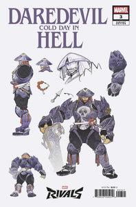 Daredevil: Cold Day In Hell #3 Peach Momoko Marvel Rivals Variant