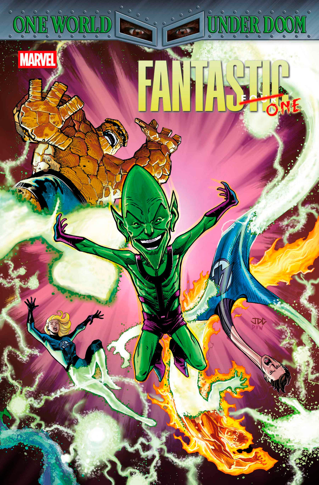 Fantastic Four #32 Joshua Cassara Impossible Man Pop-Up Variant