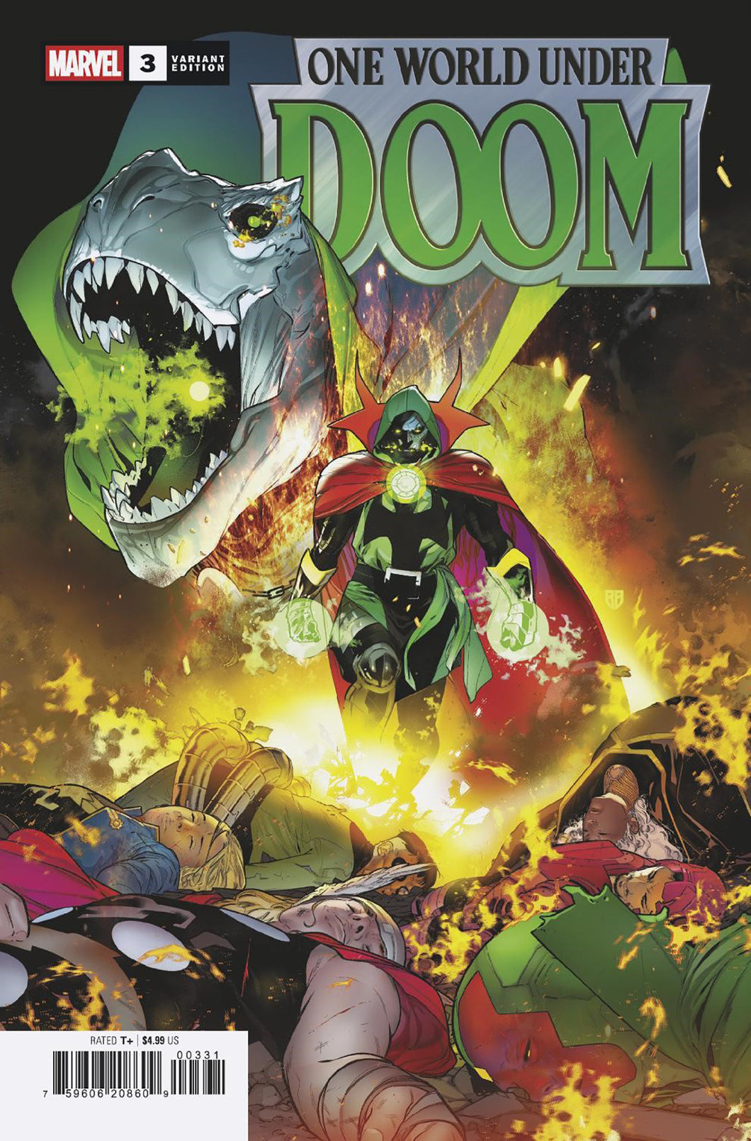 One World Under Doom #3 R.B. Silva Variant