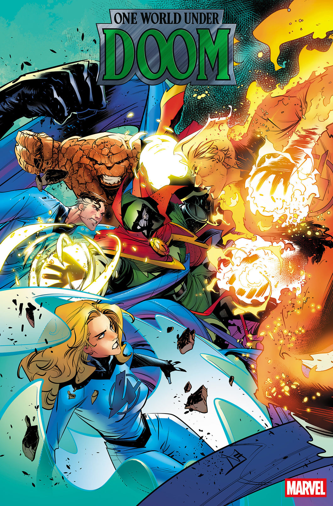 One World Under Doom #4 Federico Vincentini Variant