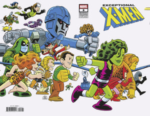 Exceptional X-Men #8 Giarrusso Marvel Universe Connect Variant K