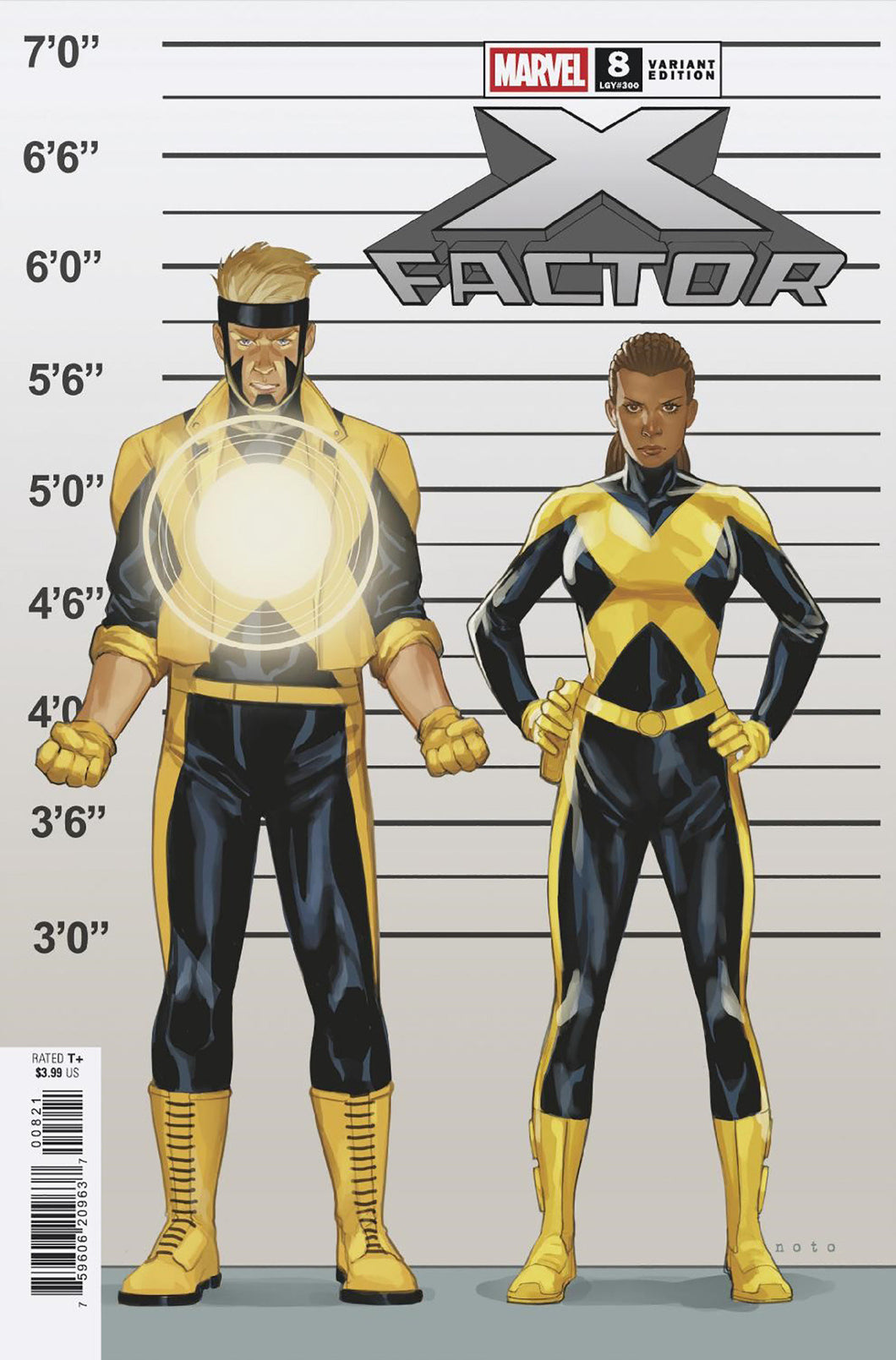 X-Factor #8 Phil Noto Connect X-Manhunt Variant