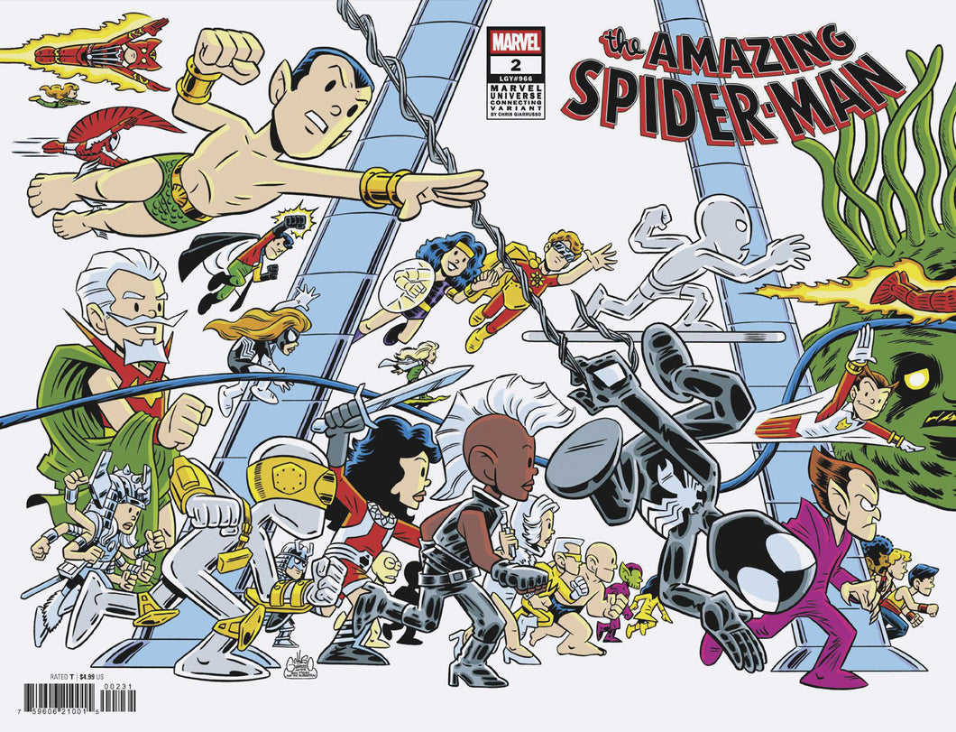 Amazing Spider-Man #2 Chris Giarrusso Marvel Universe Connecting Wrap Variant L