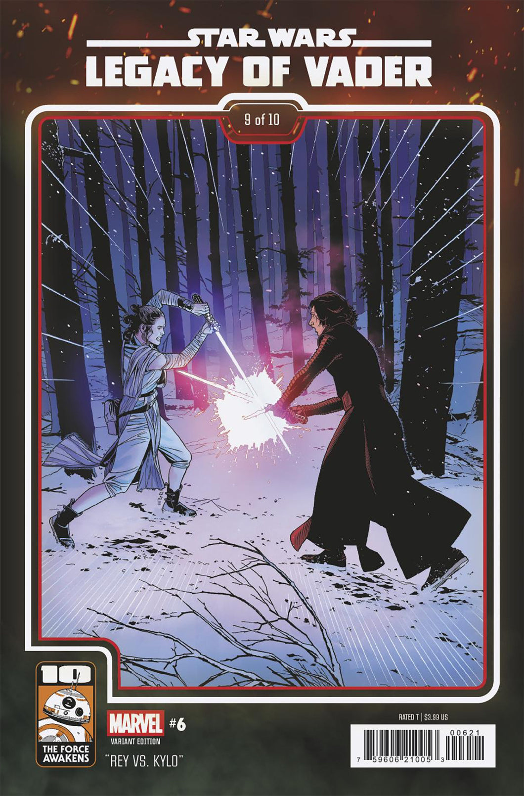 Star Wars: Legacy Of Vader #6 Chris Sprouse Force Awakens 10th Anniversary Variant
