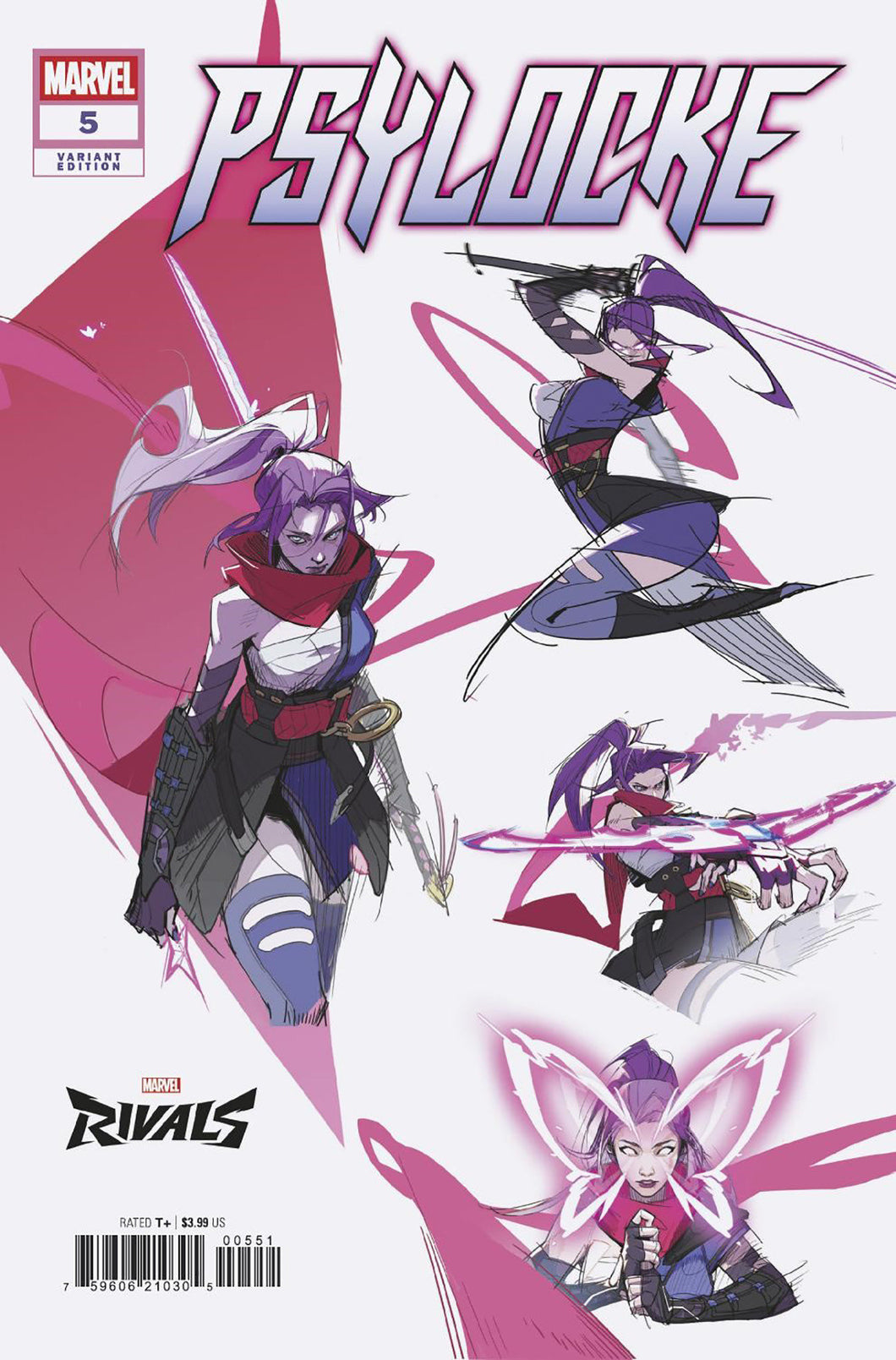 Psylocke #5 Netease Marvel Rivals Variant