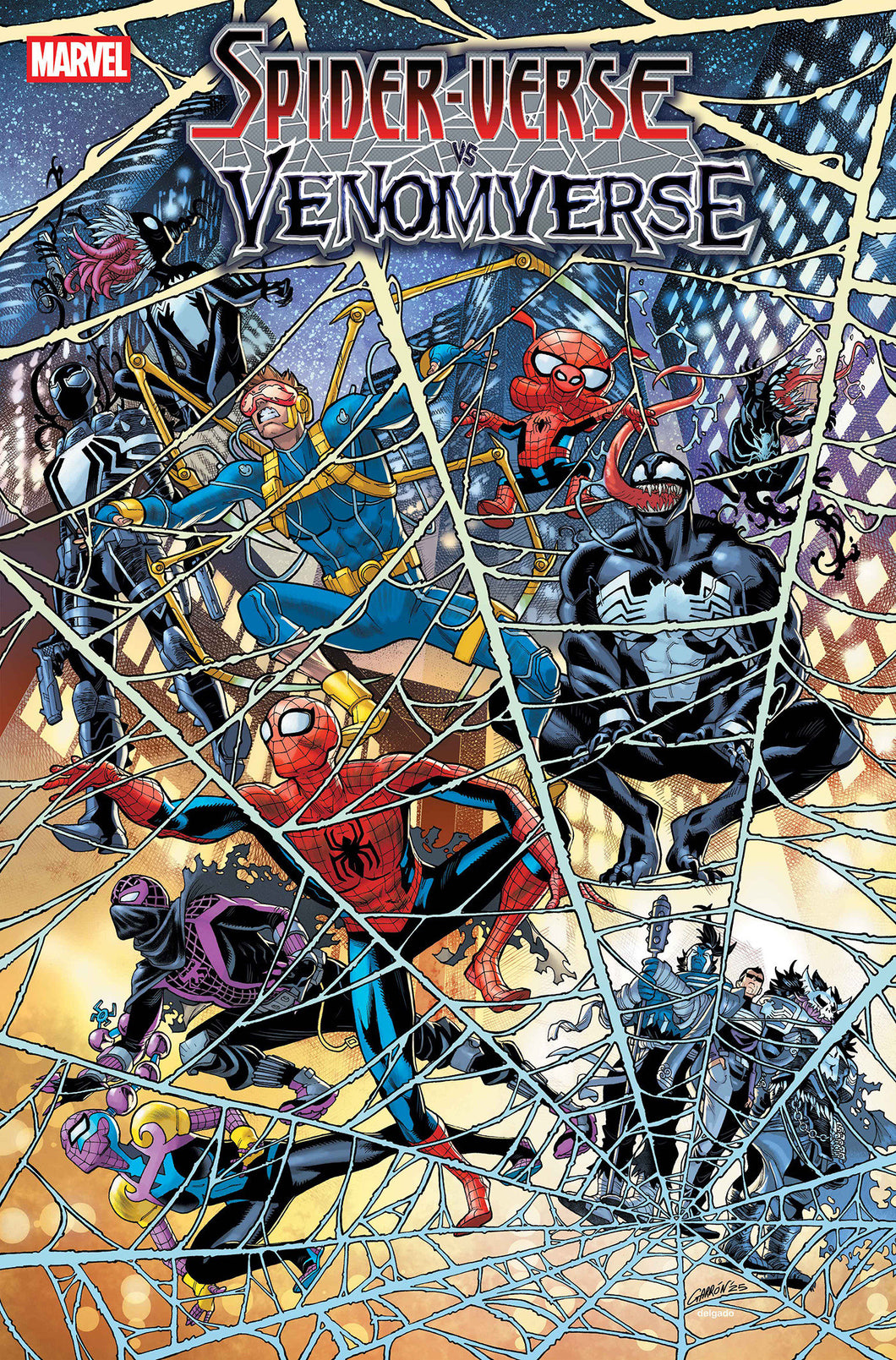 Spider-Verse vs Venomverse #1 Javier Garron Foil Variant