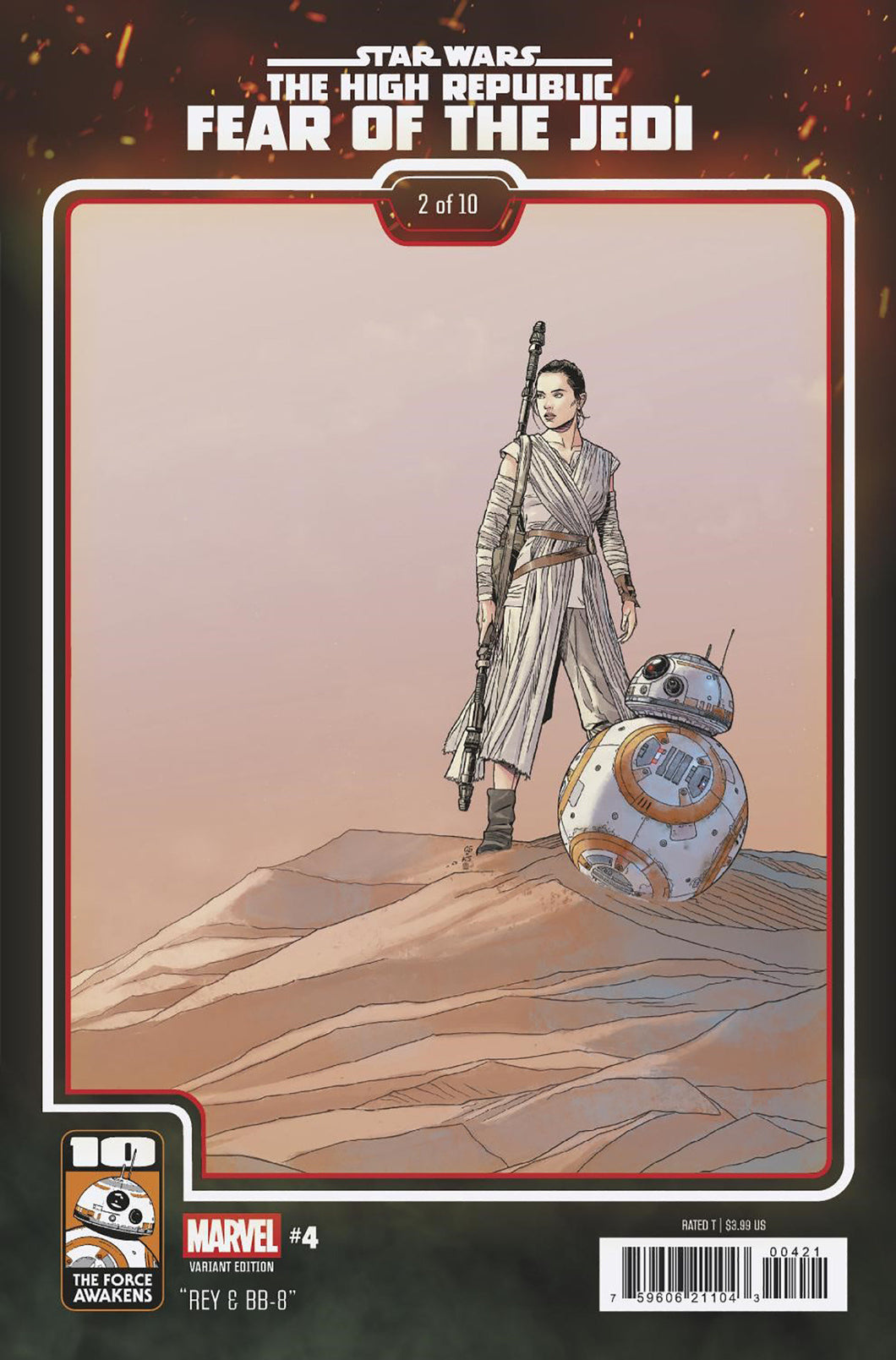 Star Wars High Republic Fear Of The Jedi #4 (Of 5) 10th Ann