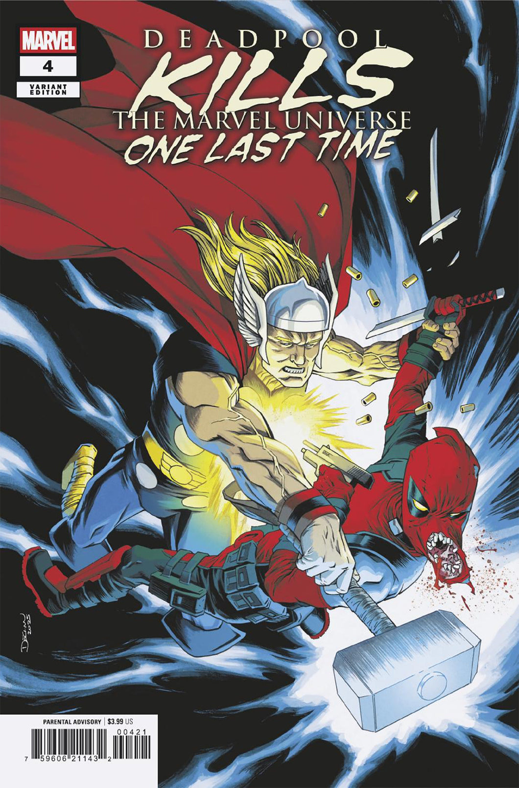 Deadpool Kills The Marvel Universe One Last Time #4 Declan Shalvey Variant