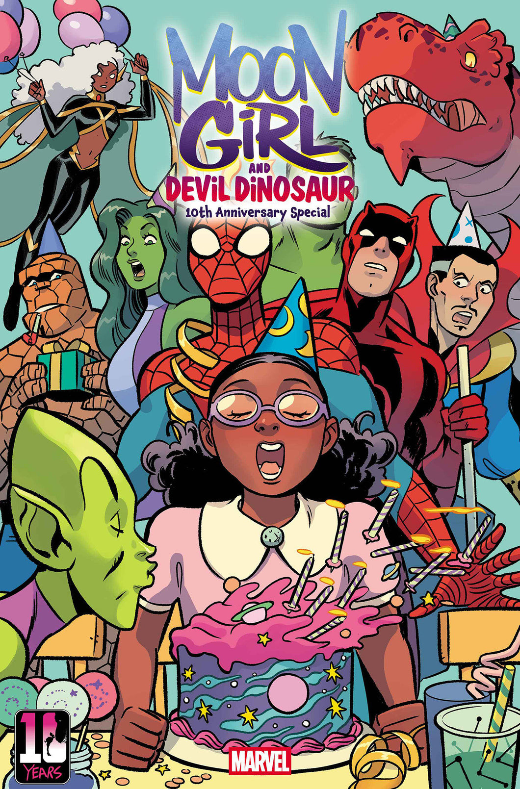 Moon Girl & Devil Dinosaur 10th Anniversary Special #1 Natacha Bustos Variant