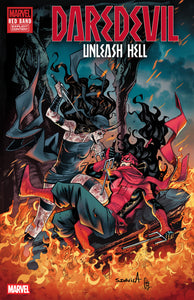 Daredevil Unleash Hell Red Band #4 (Of 5) Davila Variant (Polyba