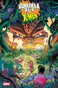 Godzilla vs X-Men #1 Nick Bradshaw Monster Homage Variant