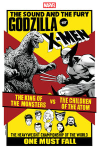 Godzilla vs X-Men #1 Lee Garbett Versus Variant