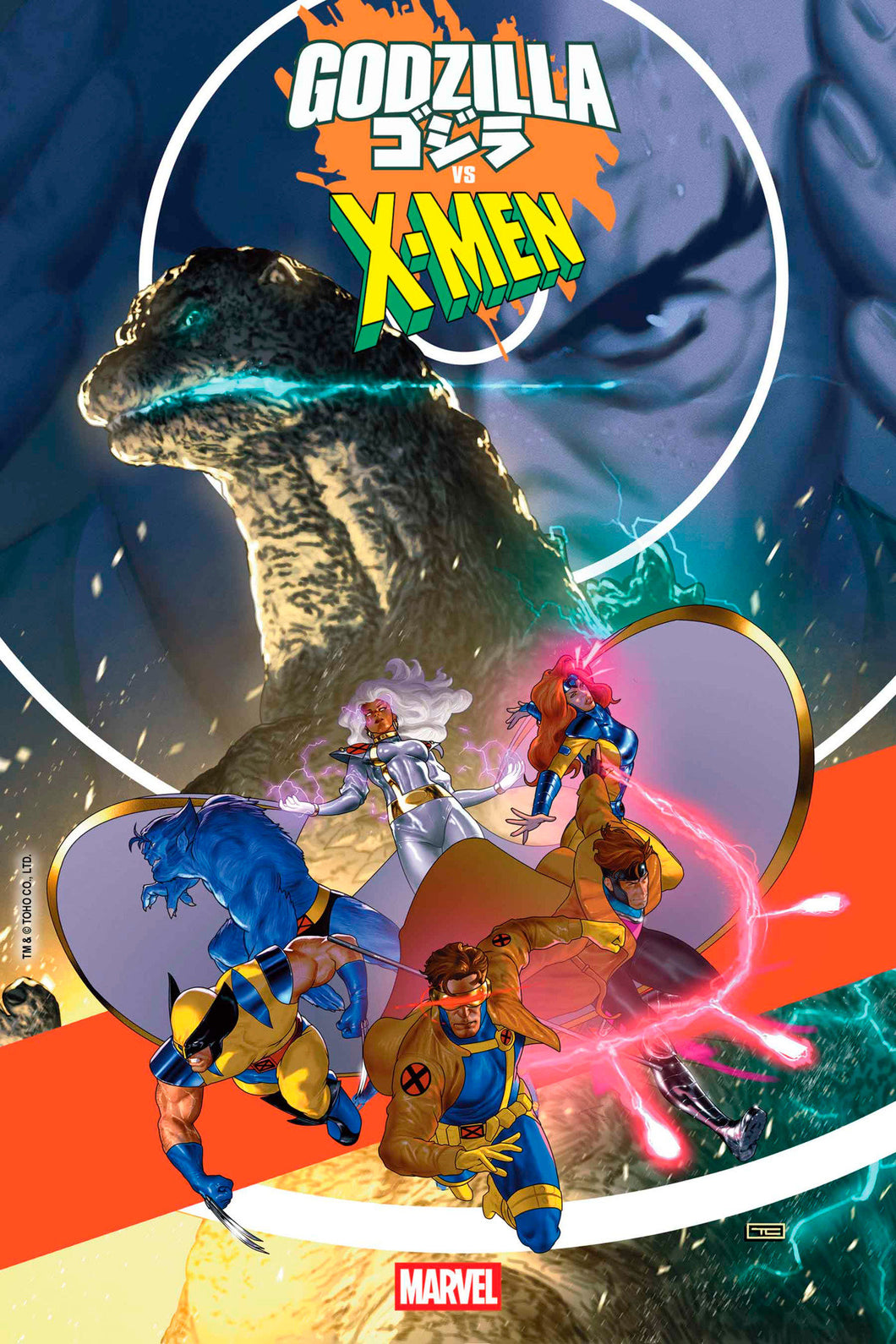 Godzilla vs X-Men #1 Taurin Clarke Variant